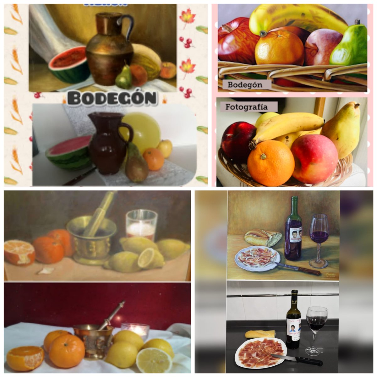 M_INMACULADA_AB's tweet photo. 3° EP - Plástica: Bodegones y composiciones fotográficas.
Gracias a Daniela, Rocío, Martina, Santiago, Cristina, Jorge, Carmen, Herón y Daniel. https://t.co/fADprIk9sy