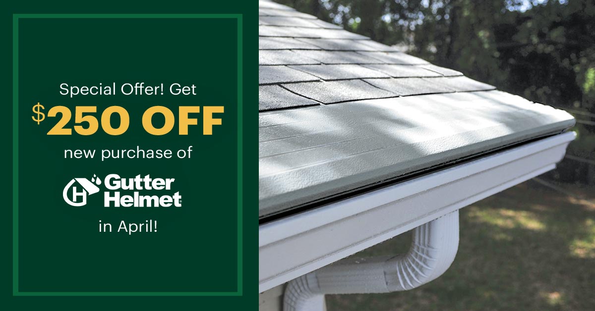 gutter_helmet's tweet image. #FactFriday: You can save 15% on the best #gutterprotection system on the market by booking in May! Visit our website today to learn all about this month's #specialoffer. #NeverCleanYourGuttersAgain bit.ly/2W90Bnp