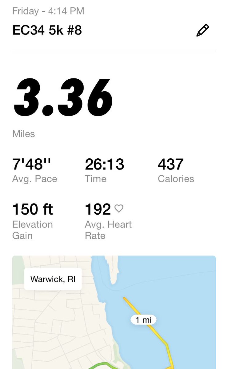 CoachFran21's tweet photo. Giant unknown bird of prey 🦅 on my jetty run ystdy. Photo doesn’t do it justice but when it flew away wingspan was HUGE....”FALCON!!” @PCFriarsLax Eighth 5k in a row for @ETCFoundation34 ystdy, number 9 on tap  for today. #PlayFastLiveSlow #GoFriars https://t.co/aKFJnIGqYt