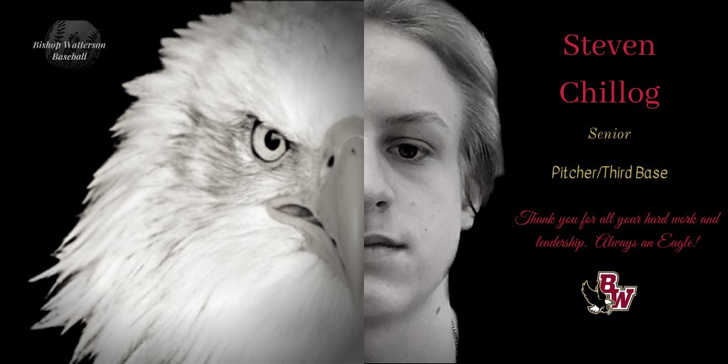 Senior Steven Chillog - Pitcher, Third Baseman, Captain. Thanks Steven!