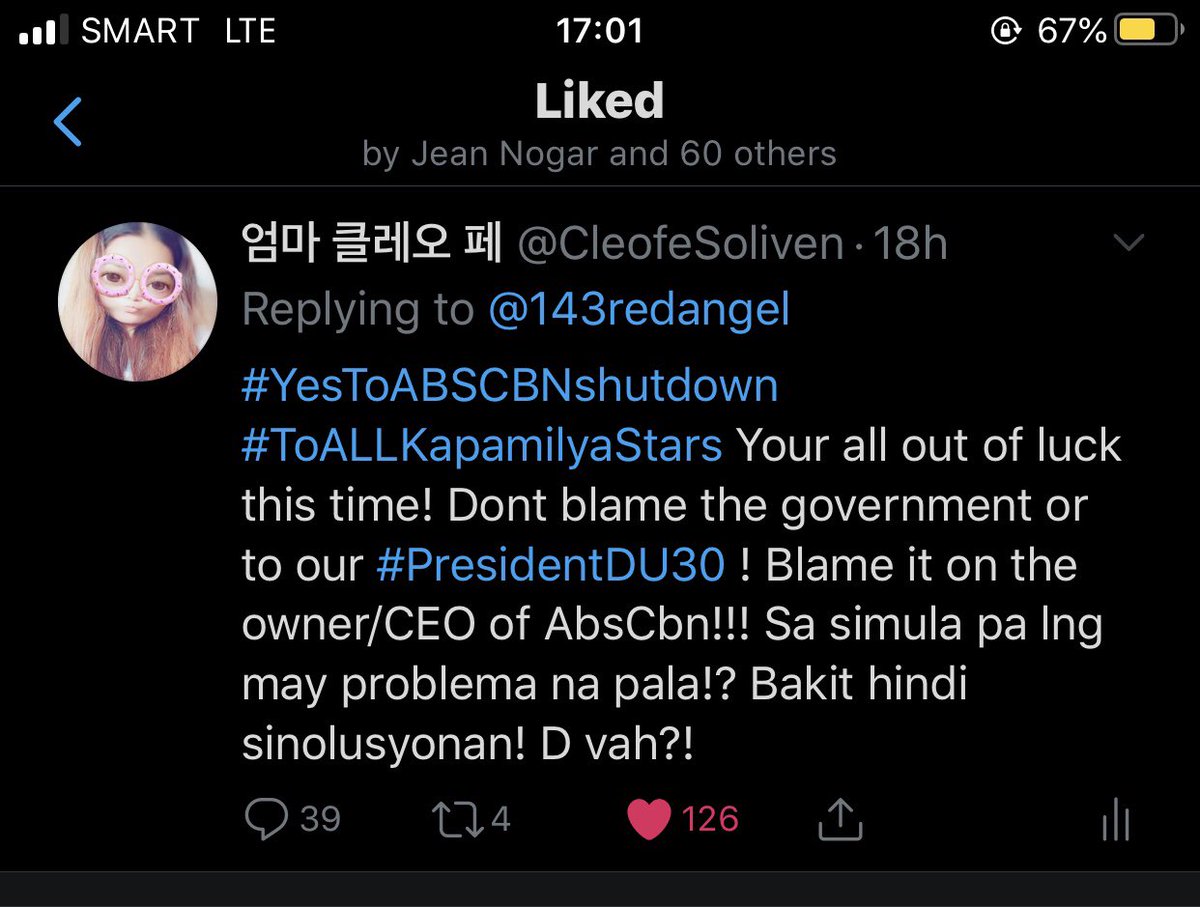 CleofeSoliven's tweet photo. #goshhhh😬😬😬 so many haters &amp; bashers!!! Nang dahil lng sa comment ko huh! 😳🤭😅😂 https://t.co/hELo79F4nf