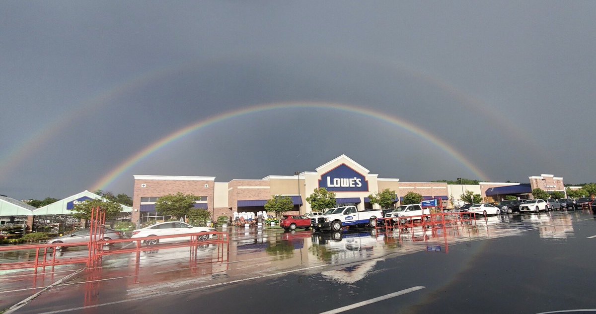 I’m not saying it’s going to be a good day or anything, but this was my store when I pulled into work this morning!! Come down and see us at Lowe’s of Hamilton, NJ!! #Lowes1046HamiltonNJ #District1230 #Region30