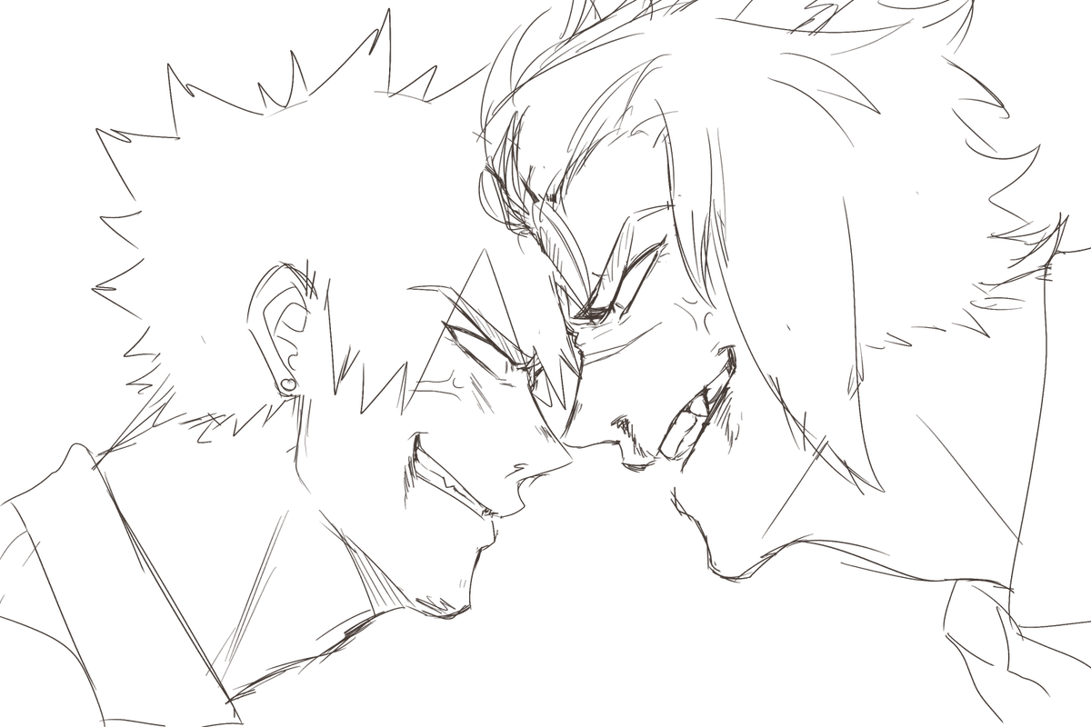 I love two feral and hotheaded boys.
One of them most likely has rabies while the other acts like he has rabies.