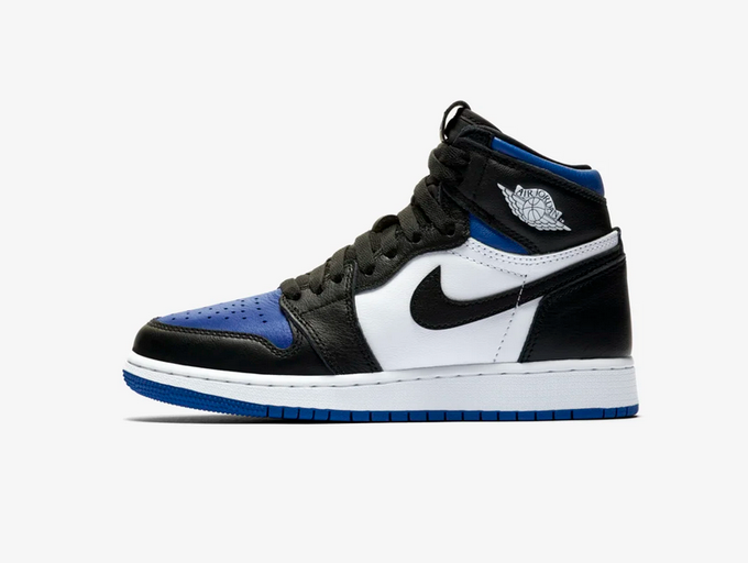 footaction jordan 1 royal toe