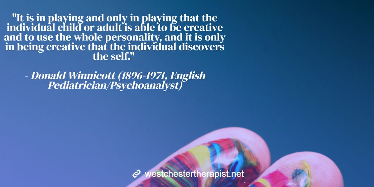 NSmithLCSW's tweet image. "It is in playing and only in playing that the individual child or adult is able to be creative and to use the whole personality, and it is only in being creative that the individual discovers the self." - Donald W. Winnicott

Photo by Sharon McCutcheon on Unsplash