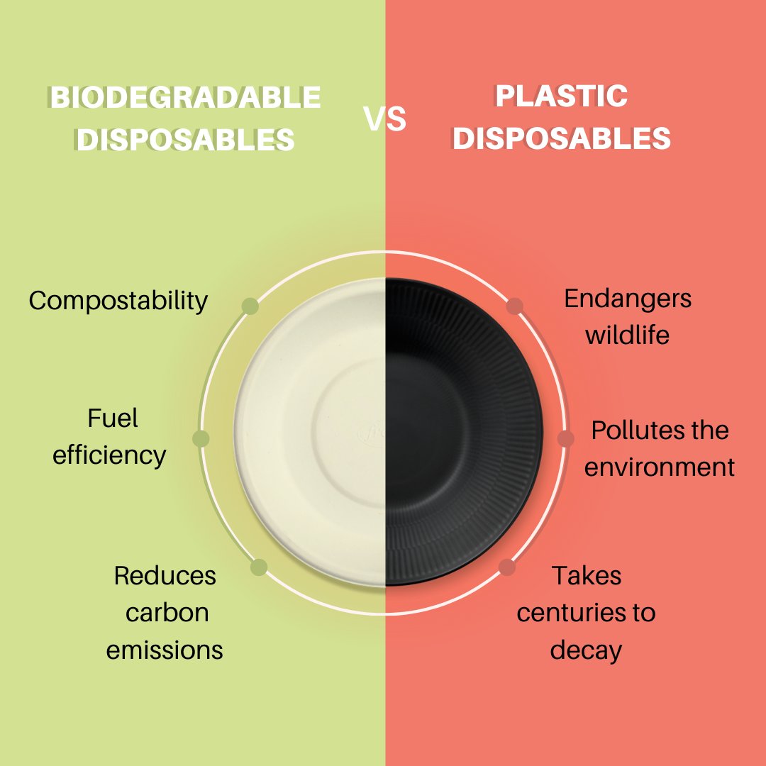 freshtableware's tweet image. If you are going the disposable way, make sure you pick the #biodegradable option!

#SustainableIndia #Safety #NewNormal #GreenEarth #SaveEarth #ClimateChange #ClimateAction #SustainableTableware #SustainableTablewareIndia #SwitchToFresh #SustainableTableware