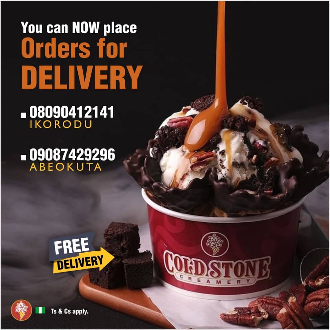 Cold Stone Creamery We Are Located At Tos Benson Road Ebutte Ikorodu Cold Stone Creamery We Are Located At Tos Benson Road Ebutte Ikorodu