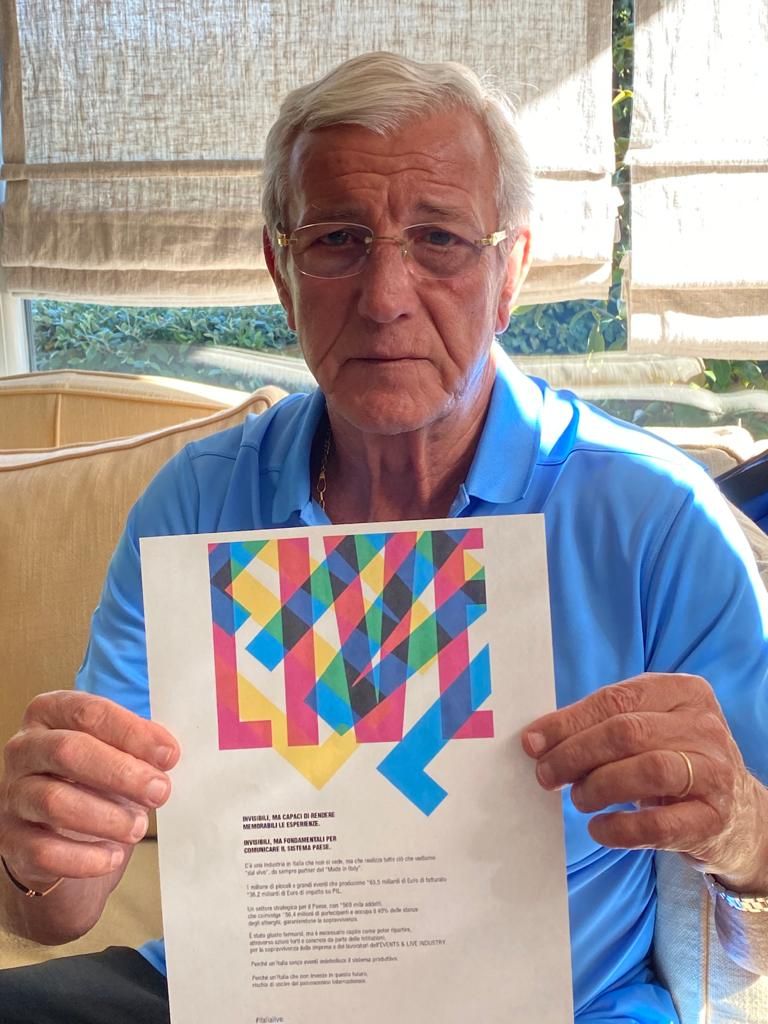 Anche il mondo dello #sport si aggiunge alla voce di #Italialive. Grazie all’ex allenatore dell' #Italia <a href="/MisterLippi/">Lippi</a> per sostenere la nostra iniziativa. #distantimauniti #ripartiamo #9maggio