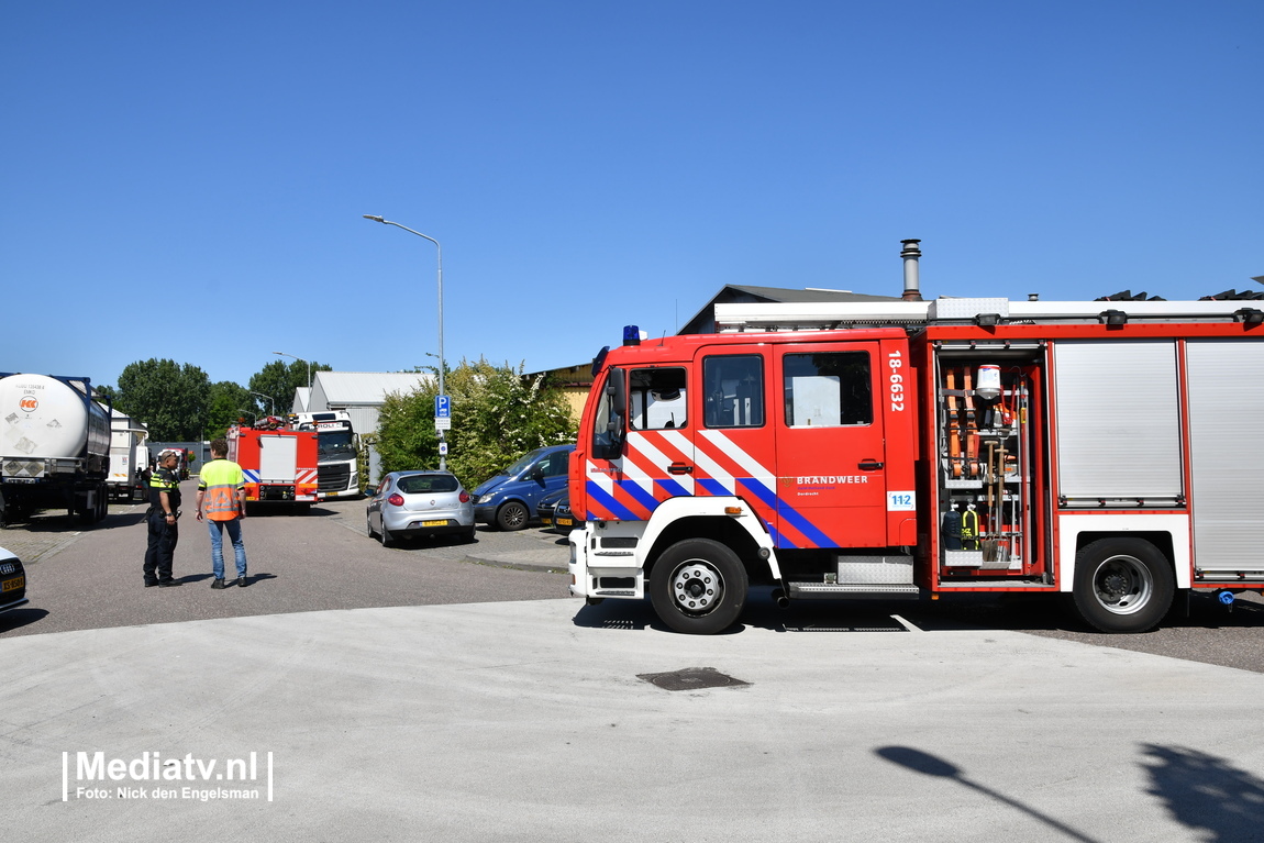 Melding hulpdiensten Stephensonstraat Dordrecht