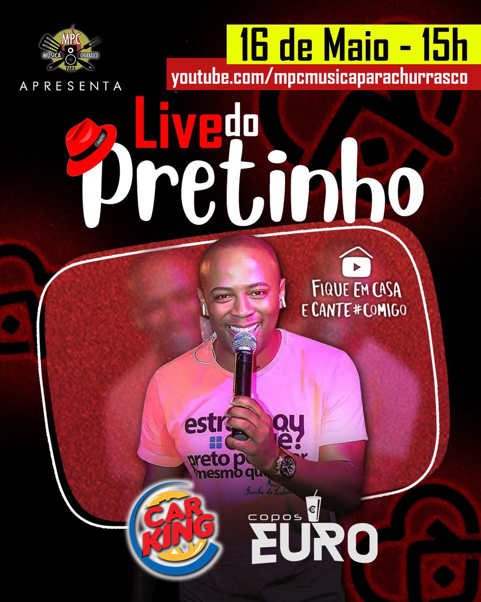 mpcmusicapara's tweet photo. Vai ter Live do Pretinho SIM!!! Dia 16 de maio 

👉https://t.co/wrlmKWFIFK

#livedopretinho #live #samba #pagode #sertanejo #funk 
#love #beautiful #repost #fun #style #lifestyle #life
#follow #quarentinelife #quarentena #pagodinho #sambaepagode
#lockdown #ootd #instadaily https://t.co/1132yiz0MD