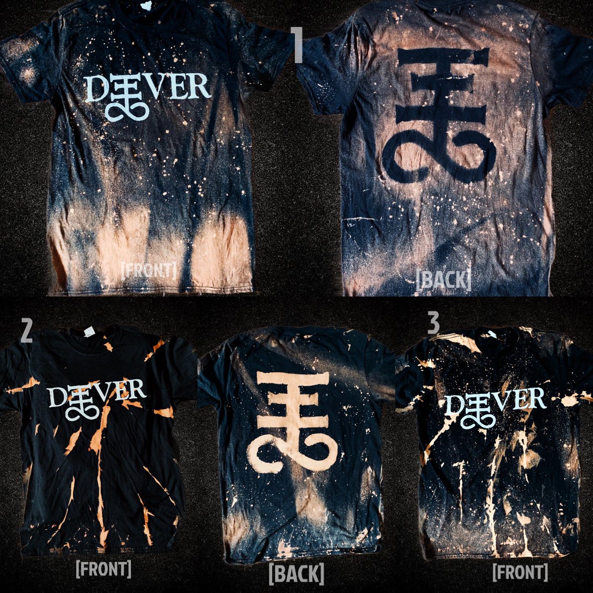 BRAND NEW CUSTOM MERCH! GRAB YOUR ONE OFF TEE NOW! deever.bigcartel.com/product/heavy-…
