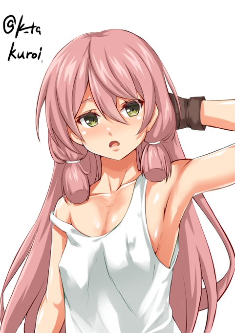 巨乳っていうより、
美乳ってイメージの明石

#明石 
#艦これ版深夜の真剣お絵描き60分一本勝負
#艦これ版真剣お絵描き60分一本勝負_20200509 