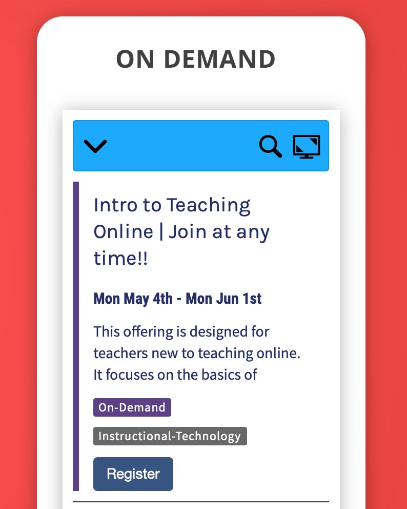 MCIULearns's tweet photo. With 5-6 weeks left this school year, it's not too late to pick up some new strategies for #remoteteaching. Intro to Teaching Online is open for enrollment and completely #free! Register now at https://t.co/y2L4elIOna. #edchat #distancelearning #PIICChat @PADeptofEd @PAIU @MCIU https://t.co/3unIW88gWw