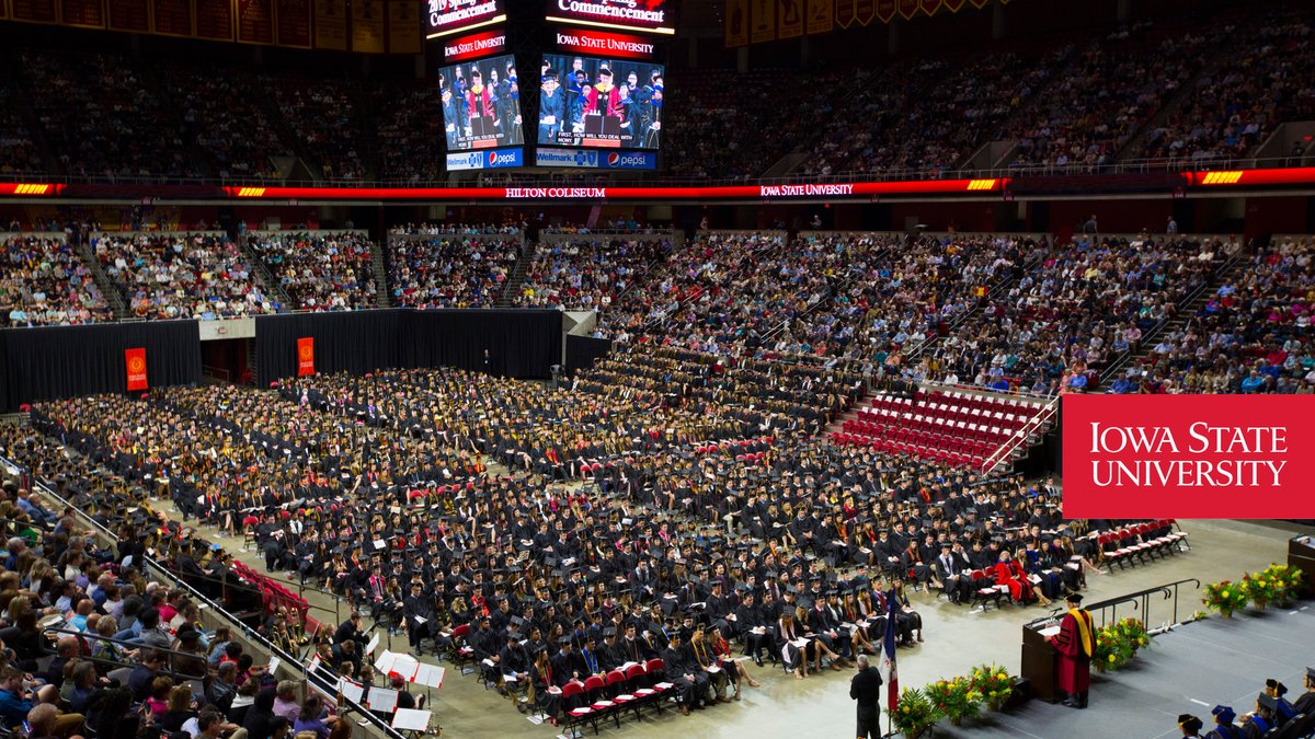 Celebrating virtually with family and friends? #CycloneGrad Zoom backgrounds are available for download. Commencement ceremonies will be available on demand at 10 a.m. Congratulations, grads!
🎓 virtual.graduation.iastate.edu/zoom