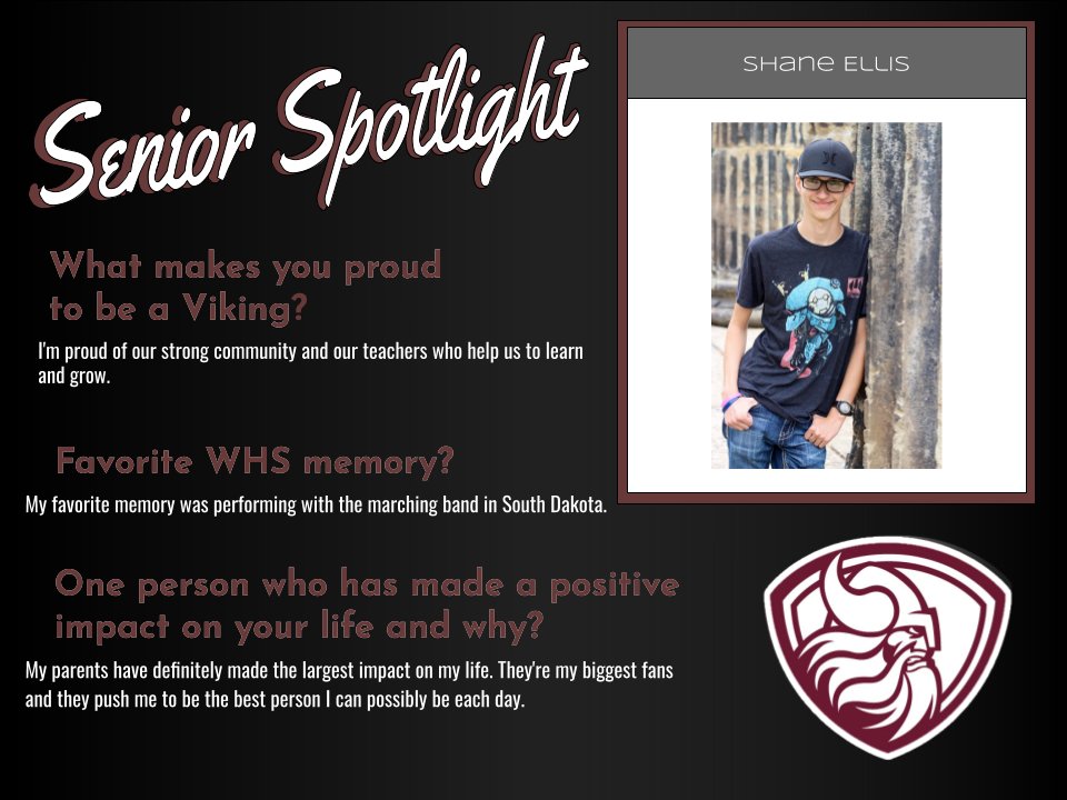 Senior spotlights continued...#thevikelife