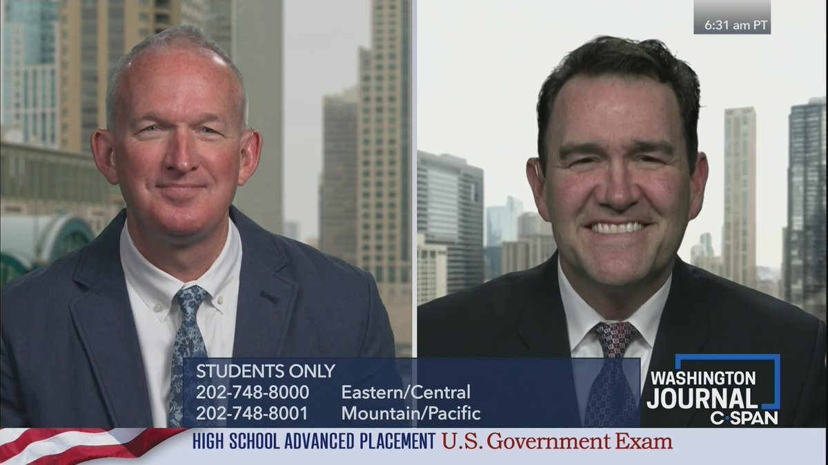 #APGOV students! If you missed this morning’s AP Government Cram for the Exam review program, you can view it in its entirety here.
c-span.org/classroom/docu… #sschat #hsgovchat