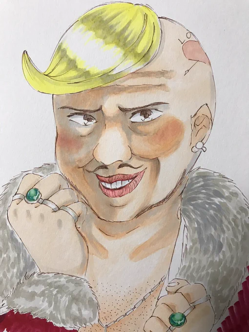 「ほひ〜〜〜〜〜!!!!」 コルネオのお腹めっちゃ叩きたい