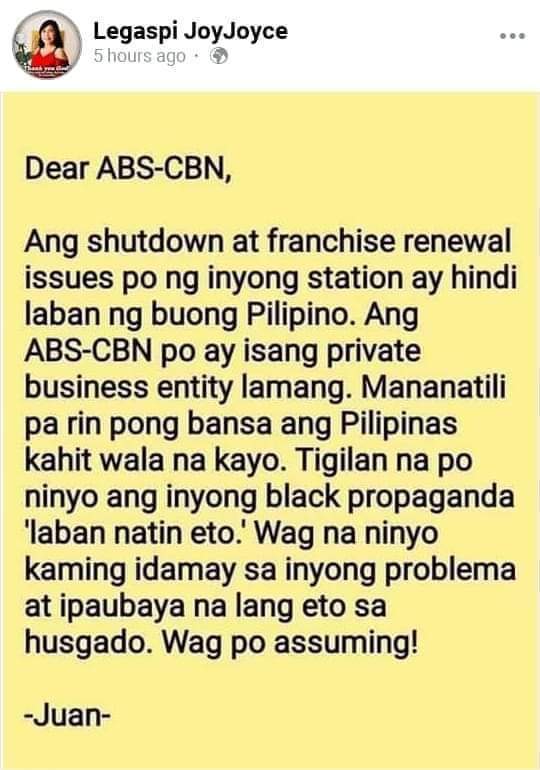 Papadontpreac10's tweet photo. #LabanKapamilya https://t.co/lXevtFPX3k