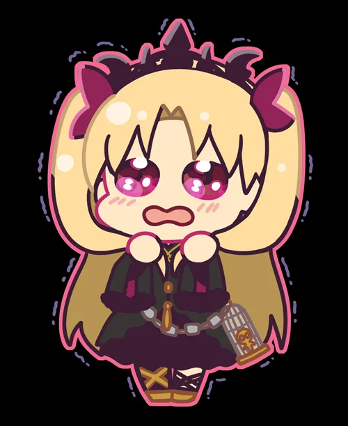 PC移行ができた・・・5年ぶりでまじで怖かった・・・絵はコワコワエレちゃん。 