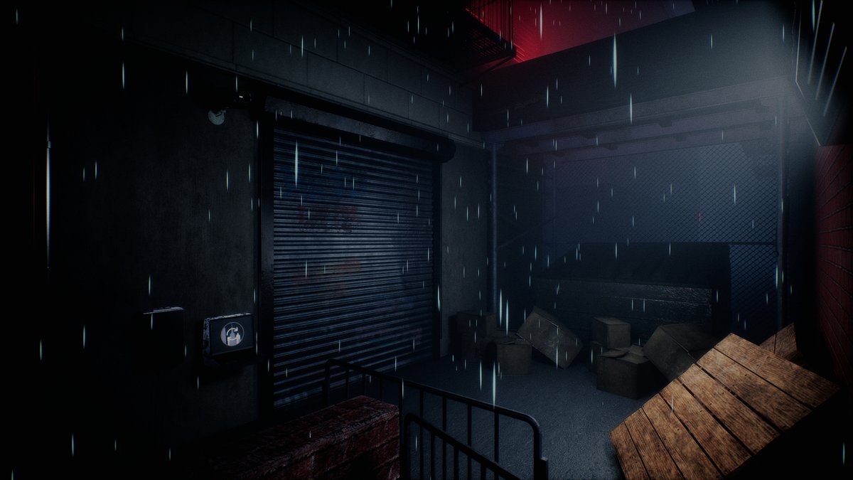 J5R16's tweet photo. @UnrealEngine @AtomicPang Still working on my @DiNustyEmpire  &amp; @exp_points_int Cyberpunk challenge scene as sadly didn't quite have it ready in time. So decided to take a little longer in improving it. #screenshotsaturday #environmentart https://t.co/tLbDl8rWTD