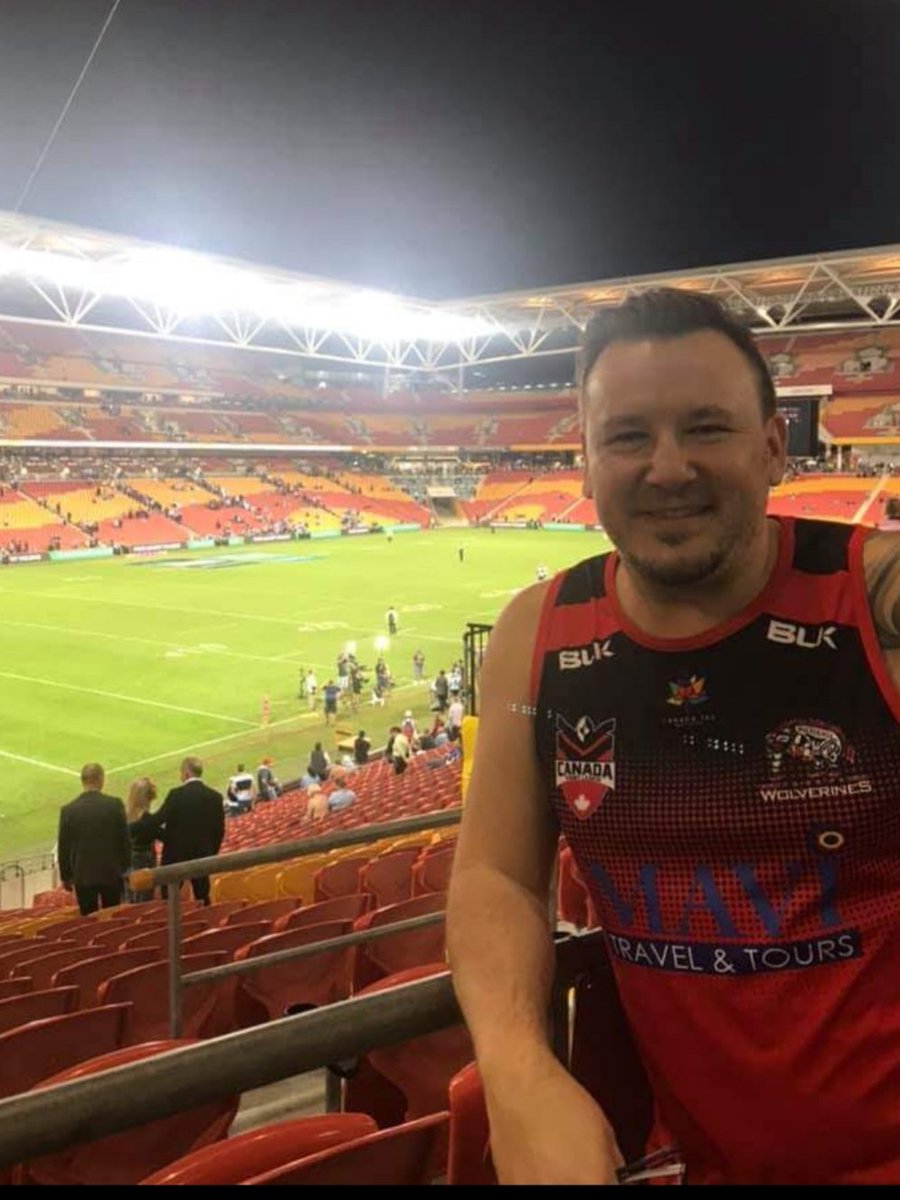 TheCraigLauzon's tweet photo. Can't believe it's been a year, what do you reckon @ZacBailey14? #MagicRound #SharksvTigers #SunCorpStadium @RandomIntRLGuy https://t.co/WaRMY7t03S