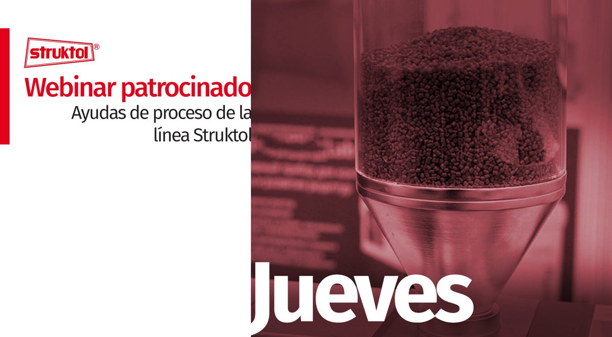 sltcaucho's tweet photo. 💻 Este jueves te esperamos en un nuevo e imperdible #webinar traído por @Struktol_Rubber: Ayudas de proceso de la línea #Struktol.
La inscripción es 100% gratuita
👉 https://t.co/3b2ztPrWQ8
Sigue el hilo para saber más ⬇️ https://t.co/krCILPDfpA