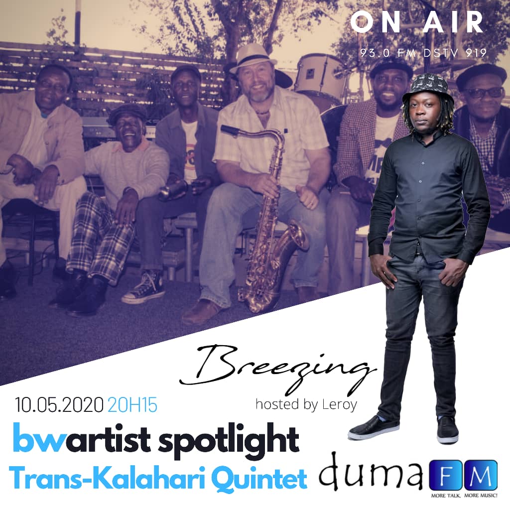 LeroyNY's tweet photo. Catch the fourth episode of The BW Artist Spotlight as it shines bright on Trans-Kalahari Quintet's @DrMattDacso this Sunday the 10th on Duma Fm and soundcloud

#thebwartistspotlight https://t.co/TW71fDBbSV