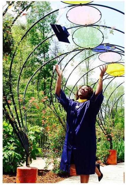 SweetBrownSugar's tweet photo. @StayGoldenBliss Wow. 5 years already? I’m so thankful for North Carolina A&T. So many other universities told me no. But @ncatsuaggies told me YES. #NCAT15 https://t.co/Tqu2FvtPdy