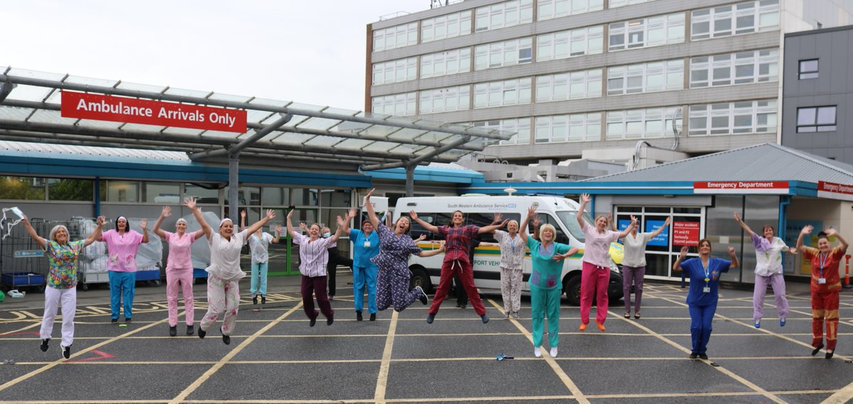 TorbaySDevonNHS's tweet photo. It’s time for today’s huge ‘THANK YOU’ to the large number of groups &amp; individuals who have kindly boosted our stock of #scrubs! 
We cannot thank you all enough! #ThankYou https://t.co/yKTQVOqFnP