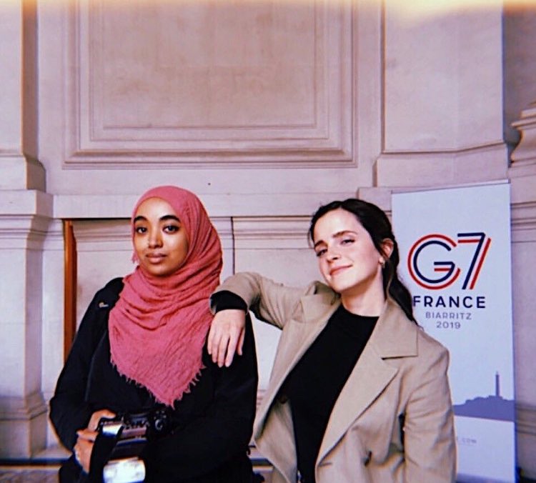 helpwithemma's tweet photo. Throw🔙 to this day a year ago, @EmmaWatson was in France along @Women7official at G7 Gender Equality Advisory Council meeting, proposing their document for the Biarritz Agreement. Women7 advocated that G7 makes commitments to finance feminist movements around the world. https://t.co/E3oC5RnSwo