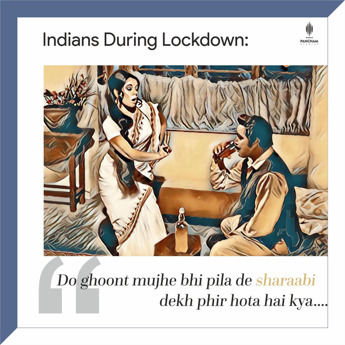 PanchamStudios's tweet photo. As Indians and their economy are headed towards depression, alcoholics have a saved the day in high spirits. 

For more such content follow @PanchamStudios

#India #Alcohol #Lockdown #Quarantine #Economy #COVID19 #IndiaFightsCorona #Covid_19india #Liquor https://t.co/huj5YfxelA