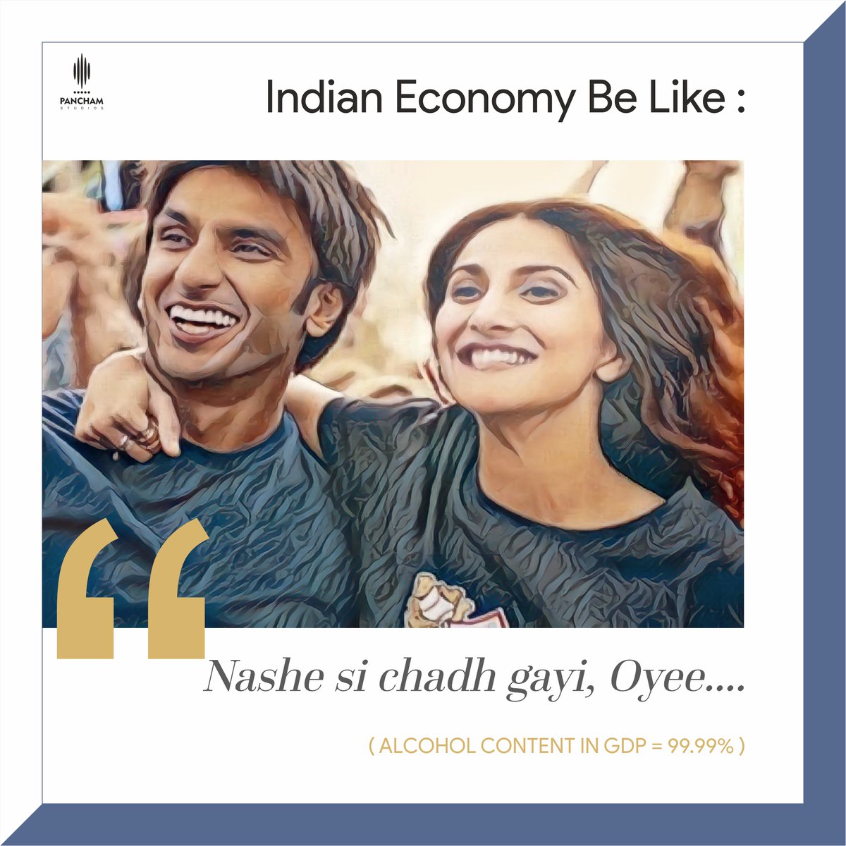 PanchamStudios's tweet photo. As Indians and their economy are headed towards depression, alcoholics have a saved the day in high spirits. 

For more such content follow @PanchamStudios

#India #Alcohol #Lockdown #Quarantine #Economy #COVID19 #IndiaFightsCorona #Covid_19india #Liquor https://t.co/huj5YfxelA
