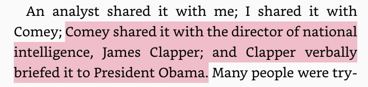 Was the former Acting Director of the FBI Andrew McCabe lying in his book when he said DNI James Clapper personally briefed Obama on the Flynn-Kislyak call, or was Clapper just lying under oath? 