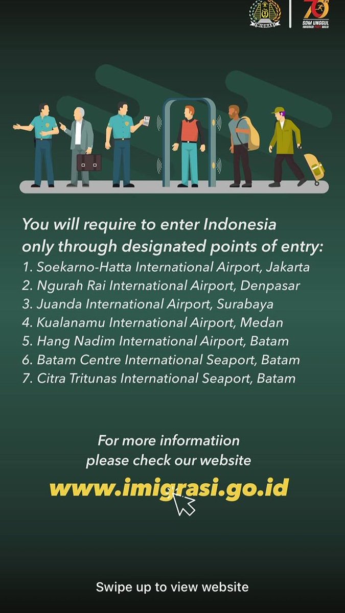 kanim_singaraja's tweet photo. Holders of Temporary/Permanent Stay Permit (ITAS/ITAP) and Mutliple Re-entry Permits (MREP) traveling overseas, please read the following updates!
Repost : @ditjen_imigrasi
#IndonesiaImmigration
#reentrypermit https://t.co/MYVLDQIhJv