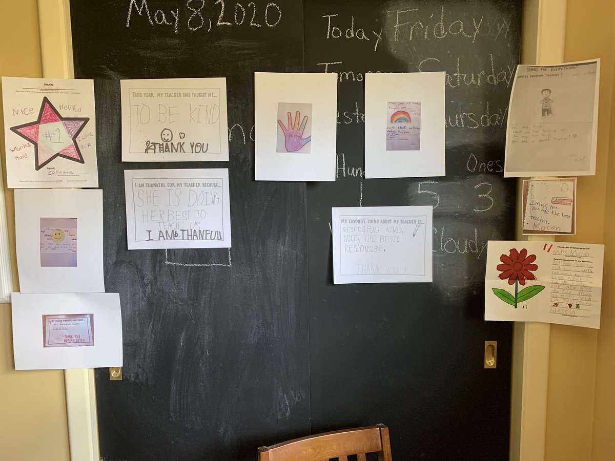Thank you to all my students for making me feel appreciated this past week! Love all the beautiful pictures and kind words.<a href="/fernbrooknj/">Fernbrook Elementary</a> <a href="/RandolphSchools/">Randolph Schools</a> <a href="/mjscott23/">michael scott</a> @mtelischak
