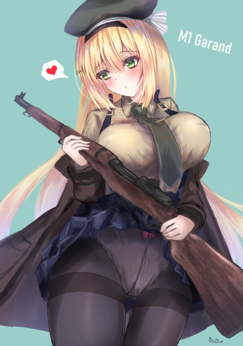 M1ガーランドのtwitterイラスト検索結果 古い順