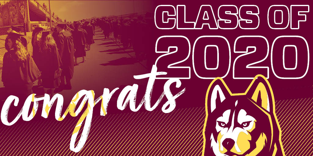 BloomsburgU's tweet photo. You made it! 👏🎉 Go forth and do great things. Unleash. Today was to be your day. You overcame. You persevered. You achieved. Until we're together again ... #BloomOnward! 🎓🐾 #HuskyNation #BUClass2020 https://t.co/7G77OpxO1j