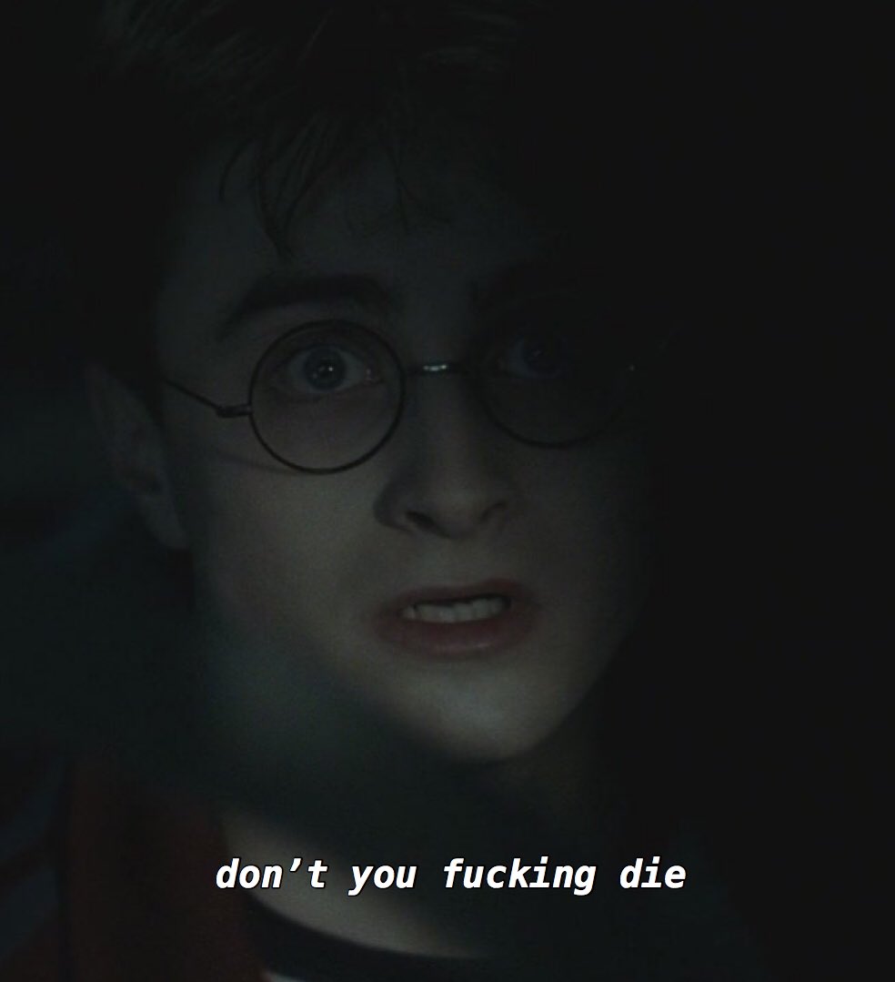 outofcntexthp's tweet image. i laughed way more than i was supposed to