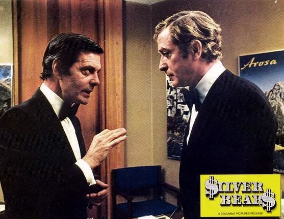 TalkingPicsTV's tweet photo. 17:45 SILVER BEARS (1978) PREMIERE comedy-thriller #CybillShepherd #MichaelCaine #LouisJourdan #DavidWarner Double dealing in the world's silver market. https://t.co/oNskRynwxd