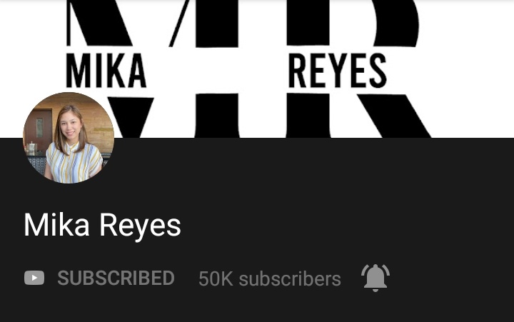 Happy 50K on YouTube, <a href="/mikareyesss/">MIKA REYES</a>!! 😍

You know what's next #TeamMR3! Let's get that silver play button 🤩

Subscribe to her YouTube channel here: youtube.com/channel/UCtRRY…