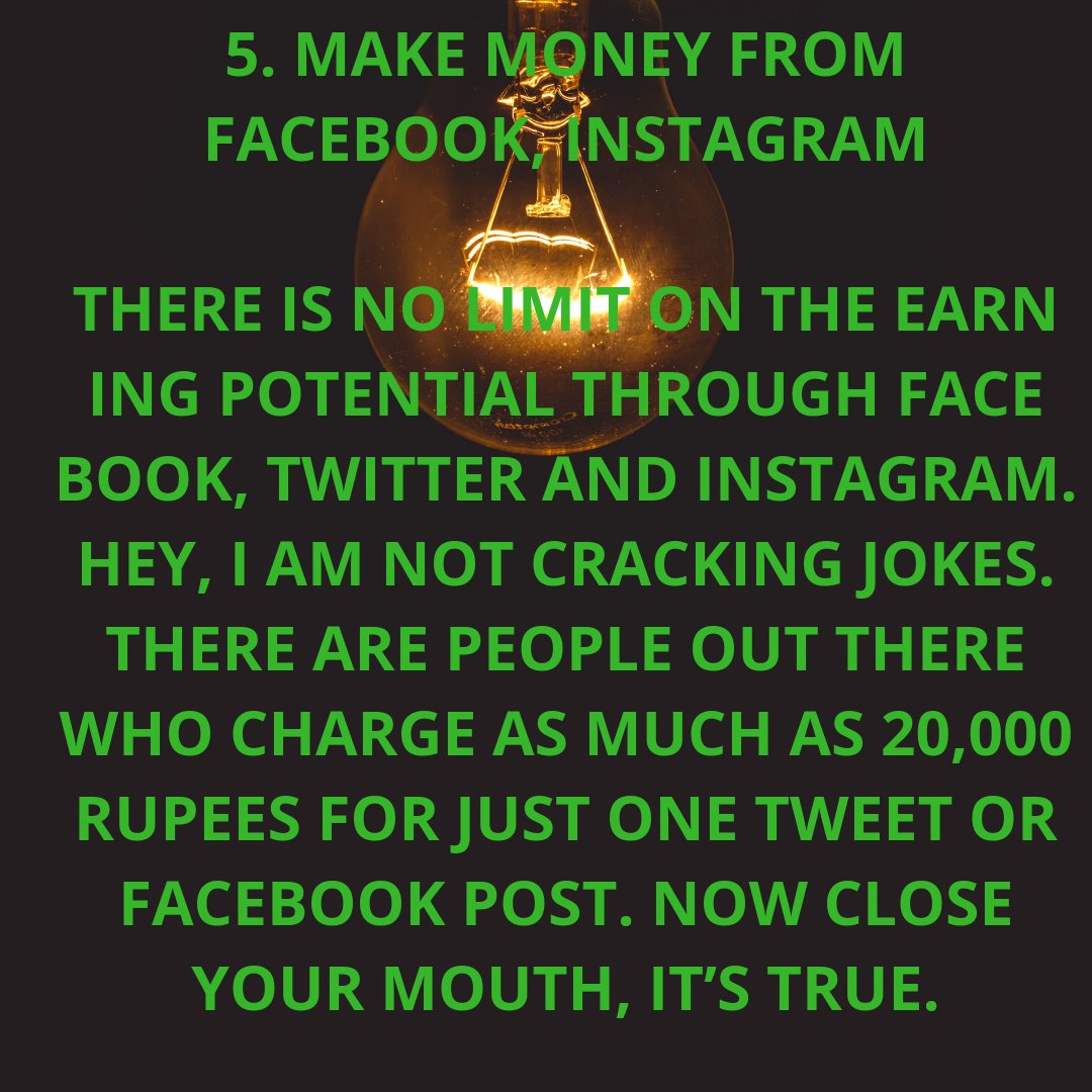 MakeMon57109377's tweet photo. 5.Make Money from Facebook, Instagram🎀🌹

#onlinemarketing #makemoneyonlinenow #usa #bitcoinmining #investing #invest #networkmarketing #wealth #trader #dollar #entrepreneurlife #makemoneyathome #clickbank https://t.co/82cpadDrx4