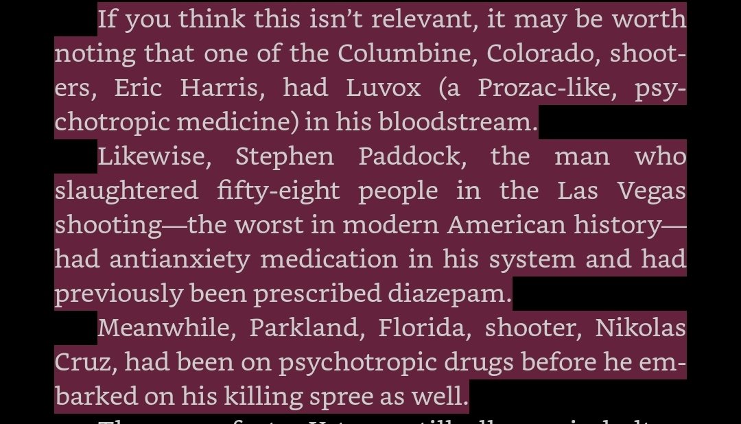 Ah I see it was just the drugs was it? 1/2  #DontBurnThisBook