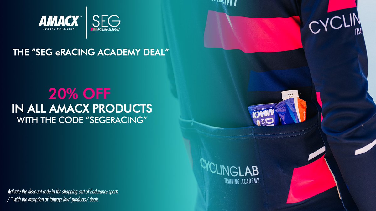 SEG Racing Academy (@segracing) on Twitter photo 🍪ICYMI: <a href="/DuursportNL/">Duursport.nl</a>, put together the SEG eRacing Academy Deal that features a 20% off in the whole Amacx collection!
📲 Head over to: duursport.nl/merk/amacx/ and use the 'SEGERACING' code for the discount!
#productdevelopment 🍪ICYMI: <a href="/DuursportNL/">Duursport.nl</a>, put together the SEG eRacing Academy Deal that features a 20% off in the whole Amacx collection!
📲 Head over to: duursport.nl/merk/amacx/ and use the 'SEGERACING' code for the discount!
#productdevelopment