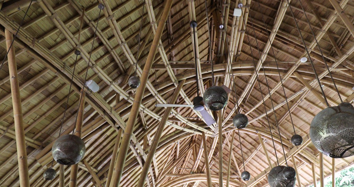 BambooCitizen's tweet photo. From making of Bamboo—the Tradition of the Future (https://t.co/BEWlqxBuum) Kubu restaurant by Effan Adhiwira from EFF Studio
Craving for more Bamboo design? Have a look at the movie.
#bamboo #bambooarchitecture #bamboodesign #designfilm #sustainabledesign https://t.co/iVoLFSYHoG