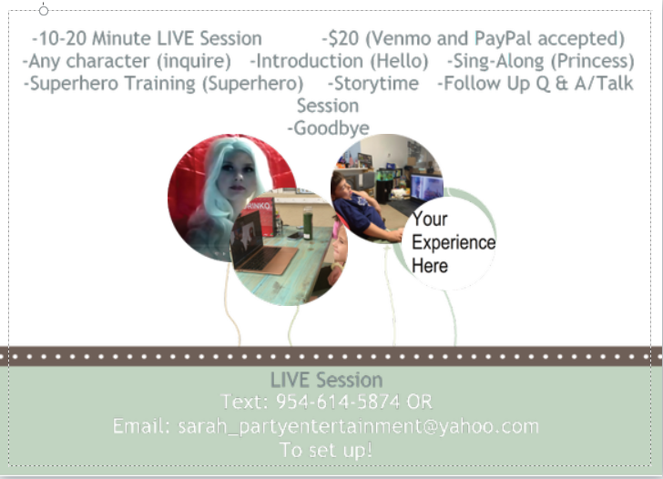 PartyEntertainF's tweet photo. $20; 15-20 minutes. All times are based on EST (South Florida)
#phxprincess #phxprincesses #phoenixprincess #phoenixprincesses #princessco #princesscompany #superhero #superheroes #superherocompany #superheroco #princessing #princessevents #socialdistancing #events #event https://t.co/Nb9VRacwy9