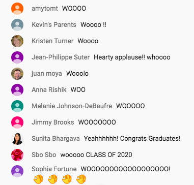 DrewUniversity's tweet photo. When asked for an impromptu cheer to congratulate the #DrewU Class of 2020 during our virtual Commencement ceremony, The Forest responded. #Drew20

It's not too late to watch LIVE: https://t.co/tJ87WHiv4s https://t.co/piSx2x9PW6
