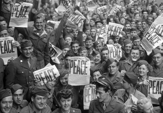 PHC_of_NC's tweet photo. Today marks the 75th anniversary of the end of the WWII. In 1945, the Allies defeated the Nazis.Please remember to thank our WWII #Veterans still with us, and make sure they are safe and healthy. https://t.co/InSRUMOR4i