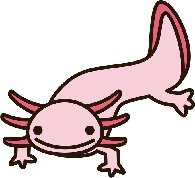 ウーパールーパーのtwitterイラスト検索結果 古い順