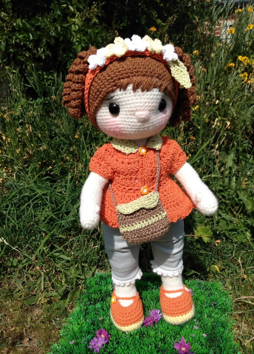 grenier_denano's tweet photo. Voici ce que je viens d'ajouter dans ma #boutiqueetsy : Poupée de décoration, poupée au crochet, inspirationTilda,collection été, fait main, création unique, oeko tex, poupée, collection, fleurs https://t.co/uj6cWSTFxX #oekotex #poupee #crochet #tilda #collection #deco https://t.co/JWQiWvql5D