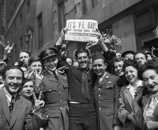 PHC_of_NC's tweet photo. Today marks the 75th anniversary of the end of the WWII. In 1945, the Allies defeated the Nazis.Please remember to thank our WWII #Veterans still with us, and make sure they are safe and healthy. https://t.co/InSRUMOR4i
